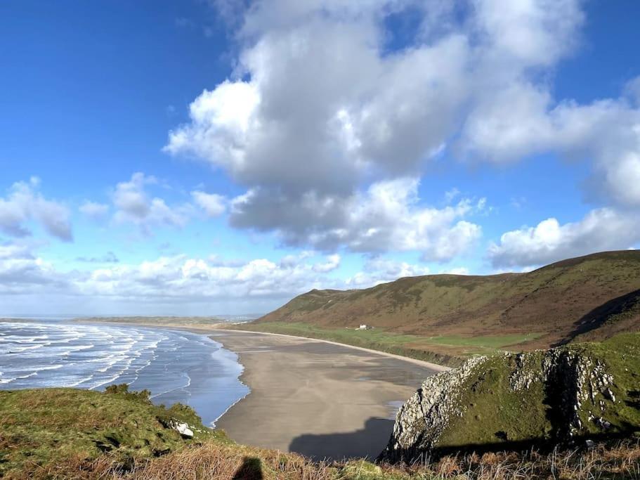 Vakantiehuis Rhossili's Retreat - Aonb - Gower Rural Sleeps Up To 6 Swansea